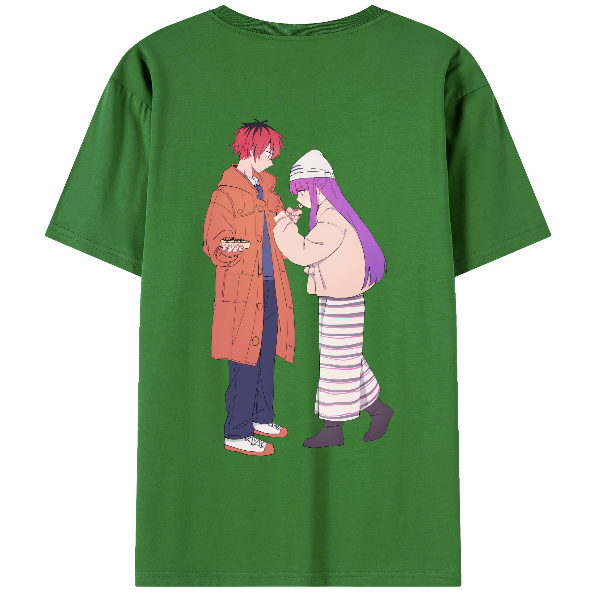 （画像用） 葬送のフリーレン Frieren レディース半袖Tシャツ(バックプリント)